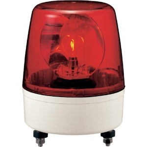 パトライト 【生産完了品】中型回転灯 赤 中型回転灯 赤 KP-200A-R