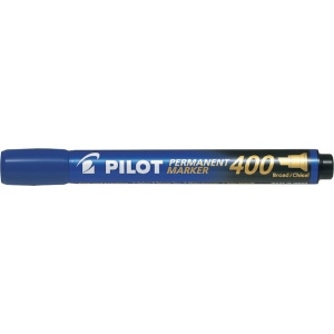 パイロット 油性マーカー パーマネントマーカー400 ブルー 平芯 MPM-10B-L