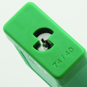 パンドウイット ロックアウト用非電導性パドロック 緑 (1個=1箱) ロックアウト用非電導性パドロック 緑 (1個=1箱) PSL-8GR 画像4