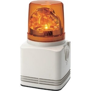パトライト 電子音内蔵LED回転灯 色:黄 電子音内蔵LED回転灯 色:黄 RFT-100A-Y