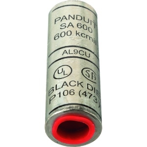パンドウイット アルミニウムスプライス タイプSA スズメッキ 電線サイズ600kcmil SA600-2 SA600-2