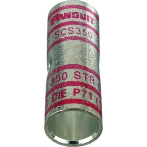 パンドウイット 銅製バットスプライス 標準バレル 電線サイズAWG8 SCS8-L SCS8-L