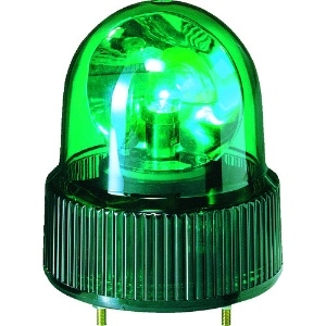 パトライト SKH-A型 小型回転灯 Φ118 オールプラスチックタイプ 色:緑 SKH-102A-G