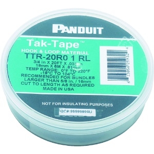パンドウイット タックテープ(ロールタイプ)6.1mX1巻入り TTR-20R0