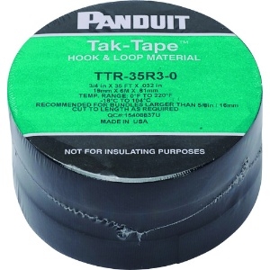 パンドウイット タックテープ(ロールタイプ)10.6mX3巻入り TTR-35R3-0