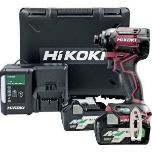 HiKOKI 【生産完了品】コードレスインパクトドライバ 36V MV電池搭載 フレアレッド コードレスインパクトドライバ 36V MV電池搭載 フレアレッド WH36DC(2XPR) 画像4