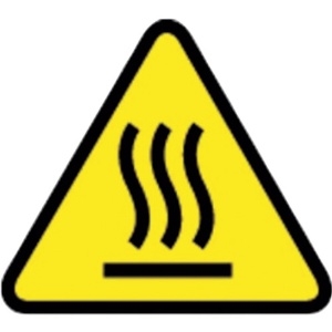 パンドウイット ISO警告ラベル ロールタイプ 高温注意 ISO警告ラベル ロールタイプ 高温注意 WL35Y