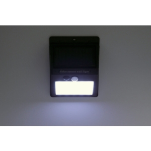 星光商事 【限定特価】LEDソーラーウォールライト LEDソーラーウォールライト SK-SWLT180BK 画像5