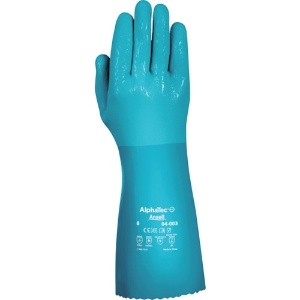 アンセル 耐薬品手袋 アルファテック 04-003 XLサイズ 耐薬品手袋 アルファテック 04-003 XLサイズ 04-003-10