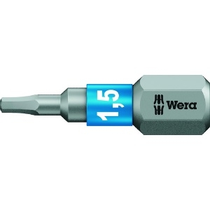 Wera 840/1 BTZ ヘックスプラスビット 1.5 x 25 mm 056680