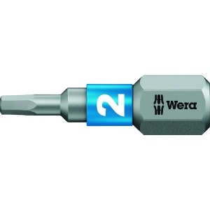 Wera 840/1 BTZ ヘックスプラスビット 2.0 x 25 mm 056681