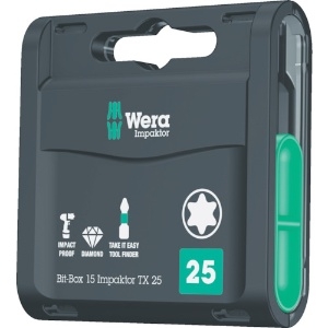 Wera 867/1 インパクター ダイヤモンドビットボックスセット T20 1 057772