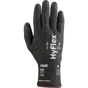 アンセル 耐切創手袋 ハイフレックス 11-751 XLサイズ 耐切創手袋 ハイフレックス 11-751 XLサイズ 11-751-10 画像2