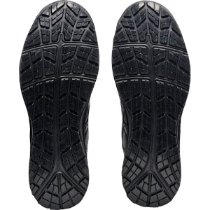 アシックス 静電気帯電防止靴 ウィンジョブCP30E ブラック×ブラック 22.5cm 静電気帯電防止靴 ウィンジョブCP30E ブラック×ブラック 22.5cm 1271A003.004-22.5 画像2