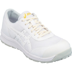 アシックス 静電気帯電防止靴 ウィンジョブCP21E ホワイト×ホワイト 22.5cm 1273A038.101-22.5