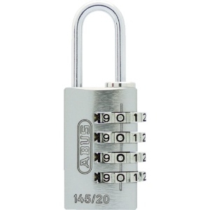 ABUS ナンバー可変式4段ダイヤル南京錠 145-4d 30 SI ナンバー可変式4段ダイヤル南京錠 145-4d 30 SI 145-4D30SI