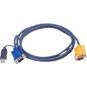 ATEN USB KVMケーブル PS/2 KVM用 3m USB KVMケーブル PS/2 KVM用 3m 2L-5203UP