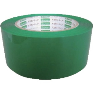 オカモト OPPテープ 48×100 緑 OPPテープ 48×100 緑 333C-G
