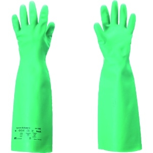 アンセル 耐溶剤作業手袋 アルファテック ソルベックス厚手ロング 37-185 Mサイズ 耐溶剤作業手袋 アルファテック ソルベックス厚手ロング 37-185 Mサイズ 37-185-8