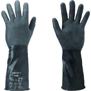 アンセル 耐薬品手袋 アルファテック 38-514 XLサイズ 耐薬品手袋 アルファテック 38-514 XLサイズ 38-514-10