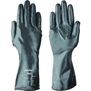 アンセル 耐薬品手袋 アルファテック 38-612 XLサイズ 耐薬品手袋 アルファテック 38-612 XLサイズ 38-612-10