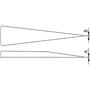 idealtek 耐酸耐磁ステンレスピンセット 110mm 先尖タイプ 耐酸耐磁ステンレスピンセット 110mm 先尖タイプ 3C-SA-0-IT 画像2