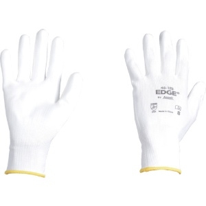 アンセル ウレタン背抜手袋 エッジ 48-125 ホワイト XLサイズ ウレタン背抜手袋 エッジ 48-125 ホワイト XLサイズ 48-125-10