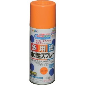 アサヒペン 水性多用途スプレー 300ML オレンジ 水性多用途スプレー 300ML オレンジ 565075