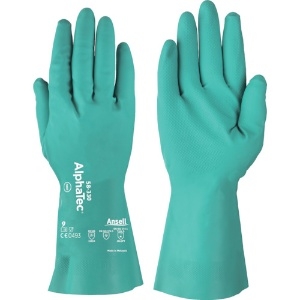 アンセル 耐薬品手袋 アルファテック 58-330 XLサイズ 58-330-10