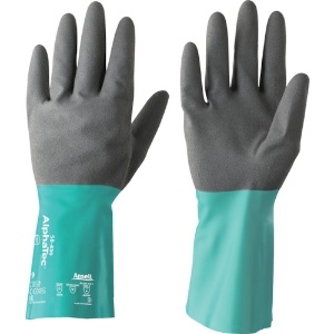 アンセル 耐薬品手袋 アルファテック 58-430 XLサイズ 耐薬品手袋 アルファテック 58-430 XLサイズ 58-430-10