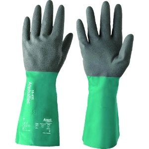 アンセル 耐薬品手袋 アルファテック 58-435 Lサイズ 耐薬品手袋 アルファテック 58-435 Lサイズ 58-435-9