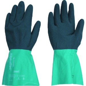 アンセル 耐薬品手袋 アルファテック 58-530 LLサイズ 耐薬品手袋 アルファテック 58-530 LLサイズ 58-530-10