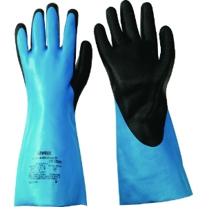 UVEX 耐切創・耐薬品手袋 ユーケミ 3200 カットD S 6063667
