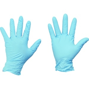 アンセル ニトリルゴム使い捨て手袋 エッジ 82-135 XLサイズ (100枚入) 82-135-10