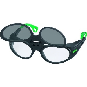UVEX 二眼型遮光メガネ ウベックス 9104(遮光度#1.7) 9104041