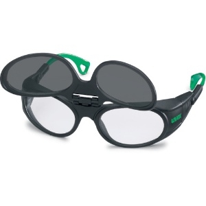 UVEX 二眼型遮光メガネ ウベックス 9104 (遮光度#3) 9104043