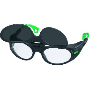 UVEX 二眼型遮光メガネ ウベックス 9104 (遮光度#5) 9104045