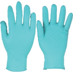 アンセル 耐薬品ニトリルゴム使い捨て手袋 タッチエヌタフ 粉付 92500 XLサイズ 100枚 92-500-10