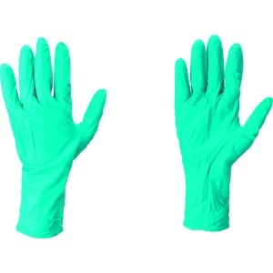 アンセル 耐薬品ニトリルゴム使い捨て手袋 タッチエヌタフ 92-605 XLサイズ (100枚入) 92-605-10