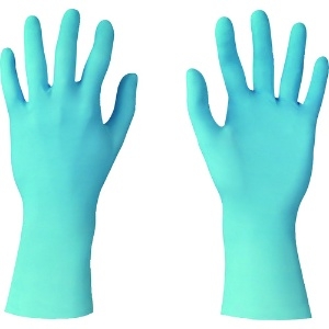 アンセル 耐薬品ニトリルゴム使い捨て手袋 タッチエヌタフ 92-665 XLサイズ (100枚入) 92-665-10