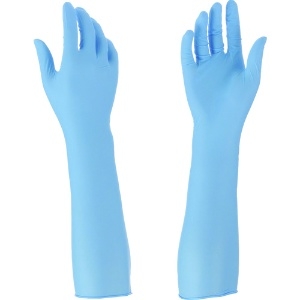 アンセル 耐薬品ニトリルゴム使い捨て手袋 マイクロフレックス 93-243 XLサイズ (100枚入) 93-243-10
