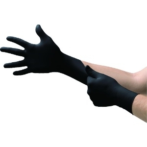 アンセル 耐薬品ニトリルゴム使い捨て手袋 マイクロフレックス 93-852 XLサイズ (100枚入) 93-852-10