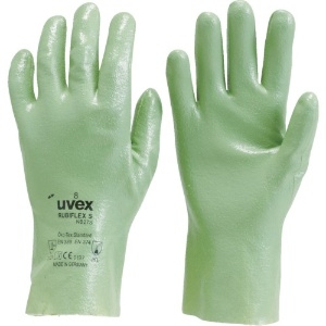 UVEX 耐溶剤手袋 ルビフレックス NB27S M 9893068