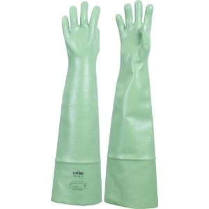 UVEX 耐溶剤手袋 ルビフレックス NB60S L 耐溶剤手袋 ルビフレックス NB60S L 9893269
