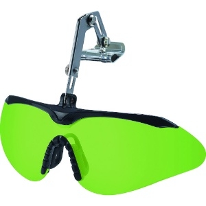 OTOS クリップ装着式 遮光メガネ 赤外線保護 #1.7 クリップ装着式 遮光メガネ 赤外線保護 #1.7 A-644B-1.7