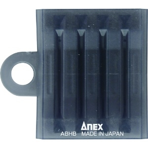 アネックス 5本組ビットホルダー クリアブラック ABHB-5CK