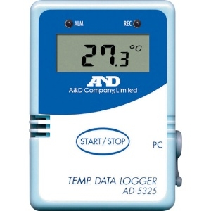 A&D 温度データーロガー 8000メモリー AD5325