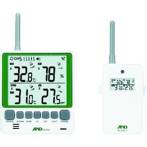 A&D マルチチャンネルワイヤレス環境温湿度計 セット AD-5664SET AD5664SET