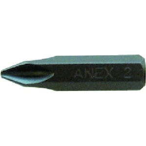アネックス インパクトドライバー用ビット +2×36 対辺8mm六角軸 AK-21P-2-36