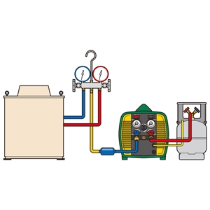 アサダ フロン回収装置 ≪エコセーバーTC≫ 水平対向ツインコンプレッサ搭載 ガス圧縮回収方式・プッシュプル方式(液加圧回収方式) フロン回収装置 ≪エコセーバーTC≫ 水平対向ツインコンプレッサ搭載 ガス圧縮回収方式・プッシュプル方式(液加圧回収方式) AP140 画像3